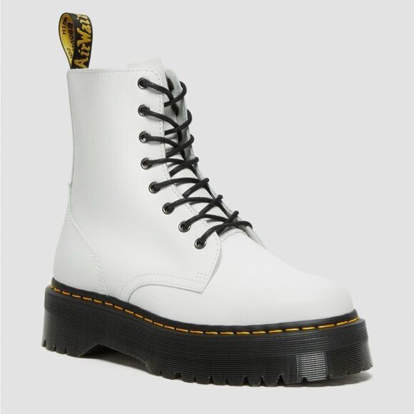 Doc Martens Jadon Boots Platform White. 7 - Picture 9 of 17